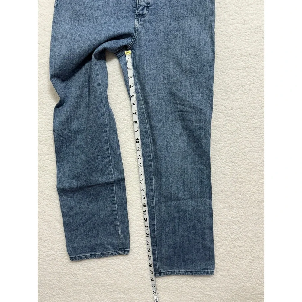 Lee Classic Fit At The Waist Womens Blue‎ Denim Jeans Pants